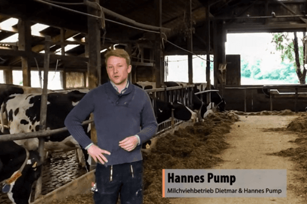 JOSERA Kunde Hannes Pump im Stall